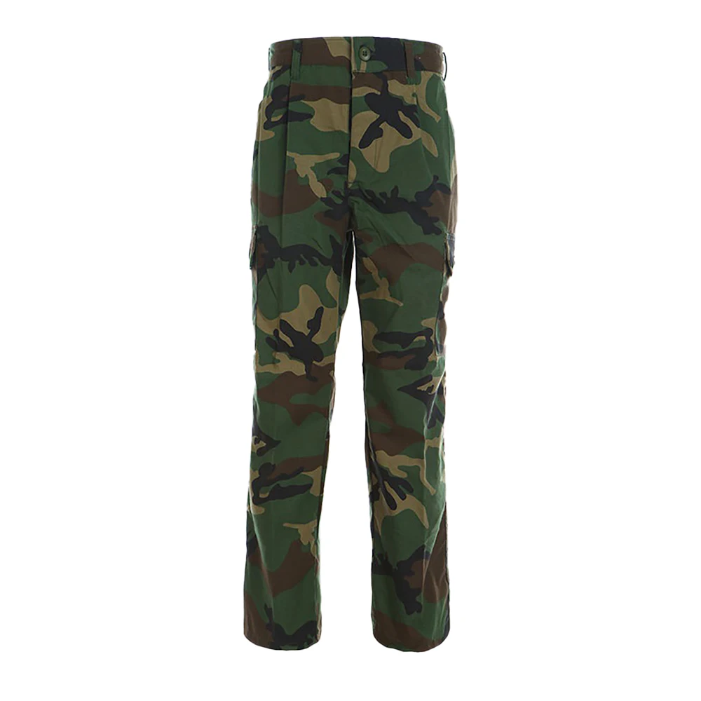 Tactical Uniform BDU Heavy Duty Training Camouflage Ripstop Trousers Cargo Pants