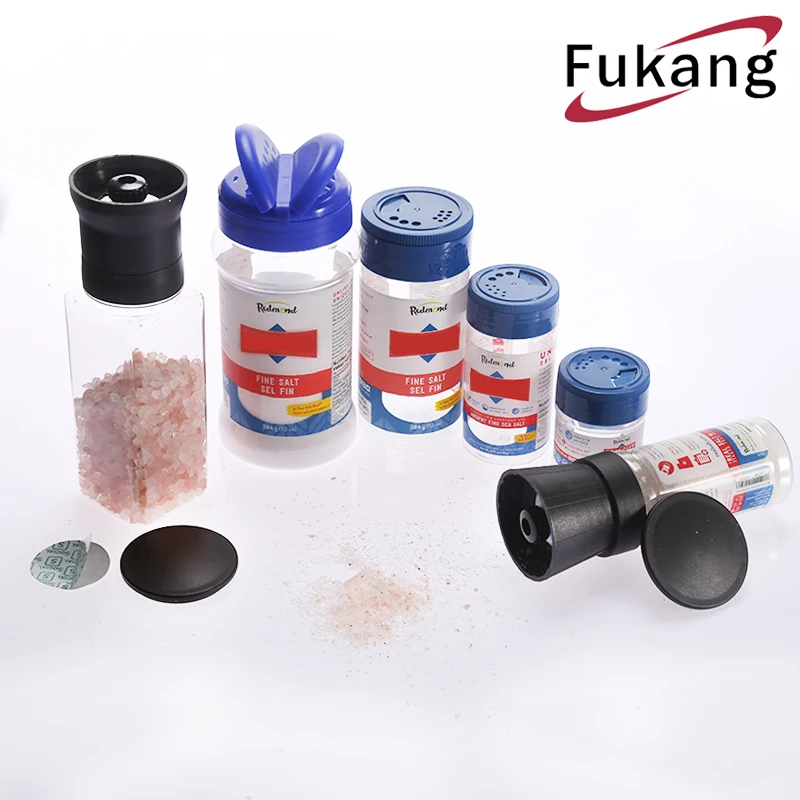 Пластиковая банка для специй и соли, 100 мл, 120 мл, 140 мл