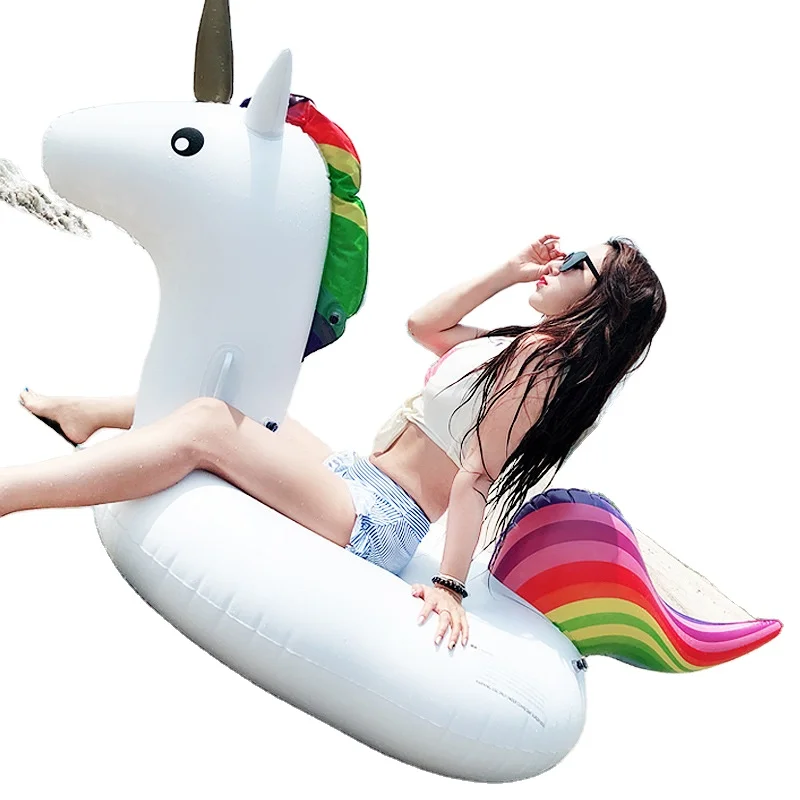 2022 NewSwimming Pool Inflatable mattress for Women Water Child Inflatable Unicorn Pool Float