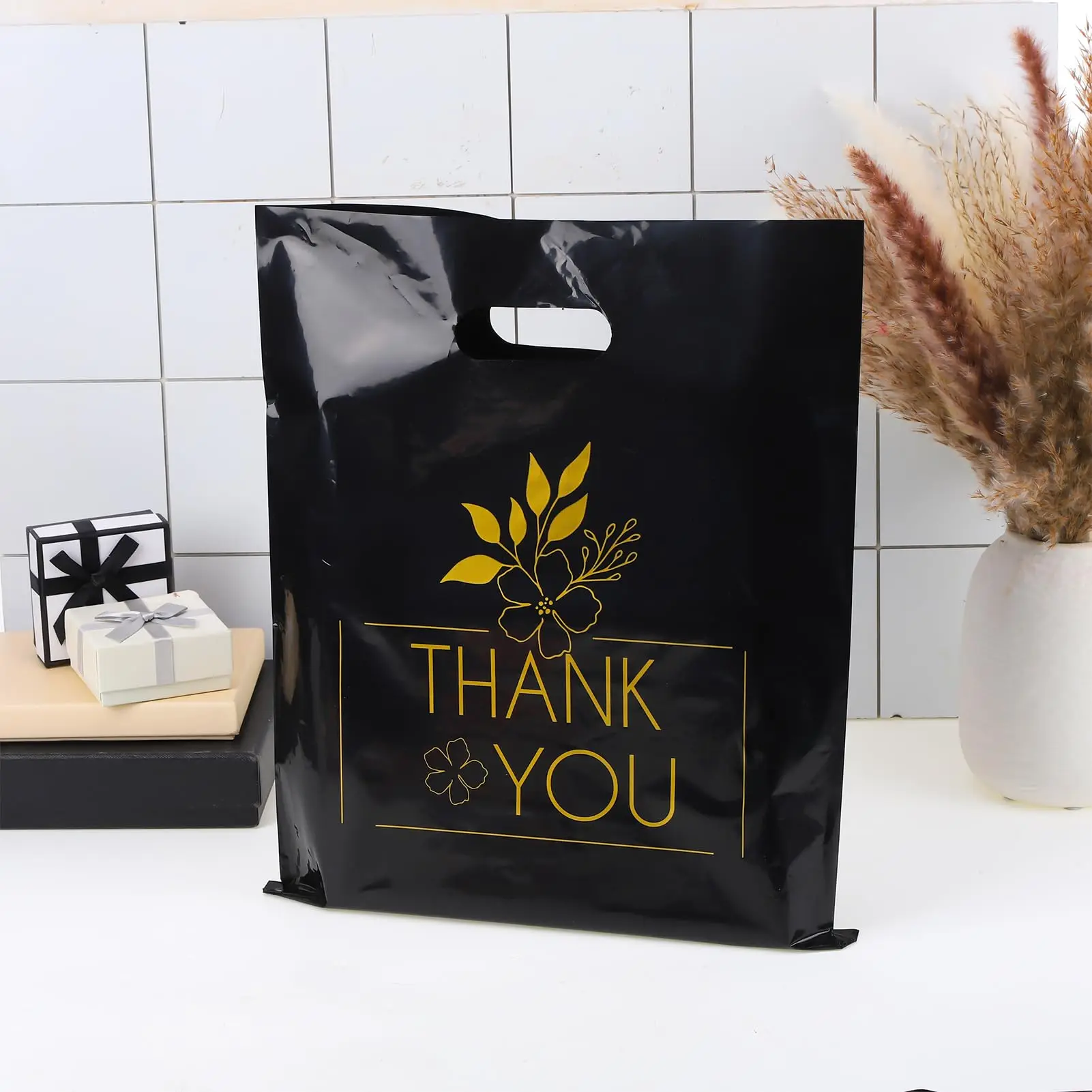 Custom Packaging  Shopping Bags Plastic For Clothes