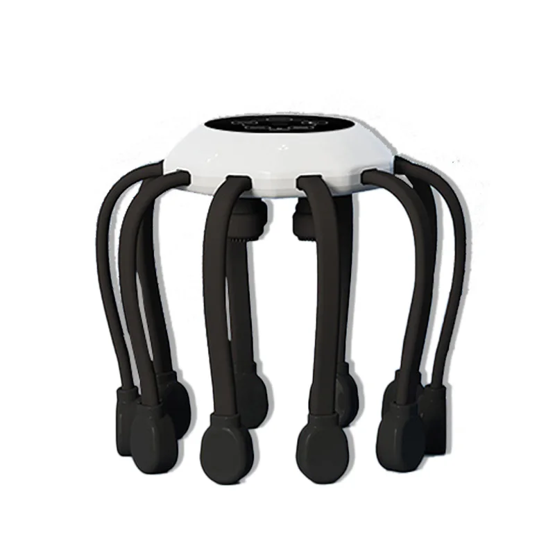 Electric Vibrating Full Body Relax Scalp Massage Promotes Blood Circulation Relieves Fatigue Octopus Head Massager