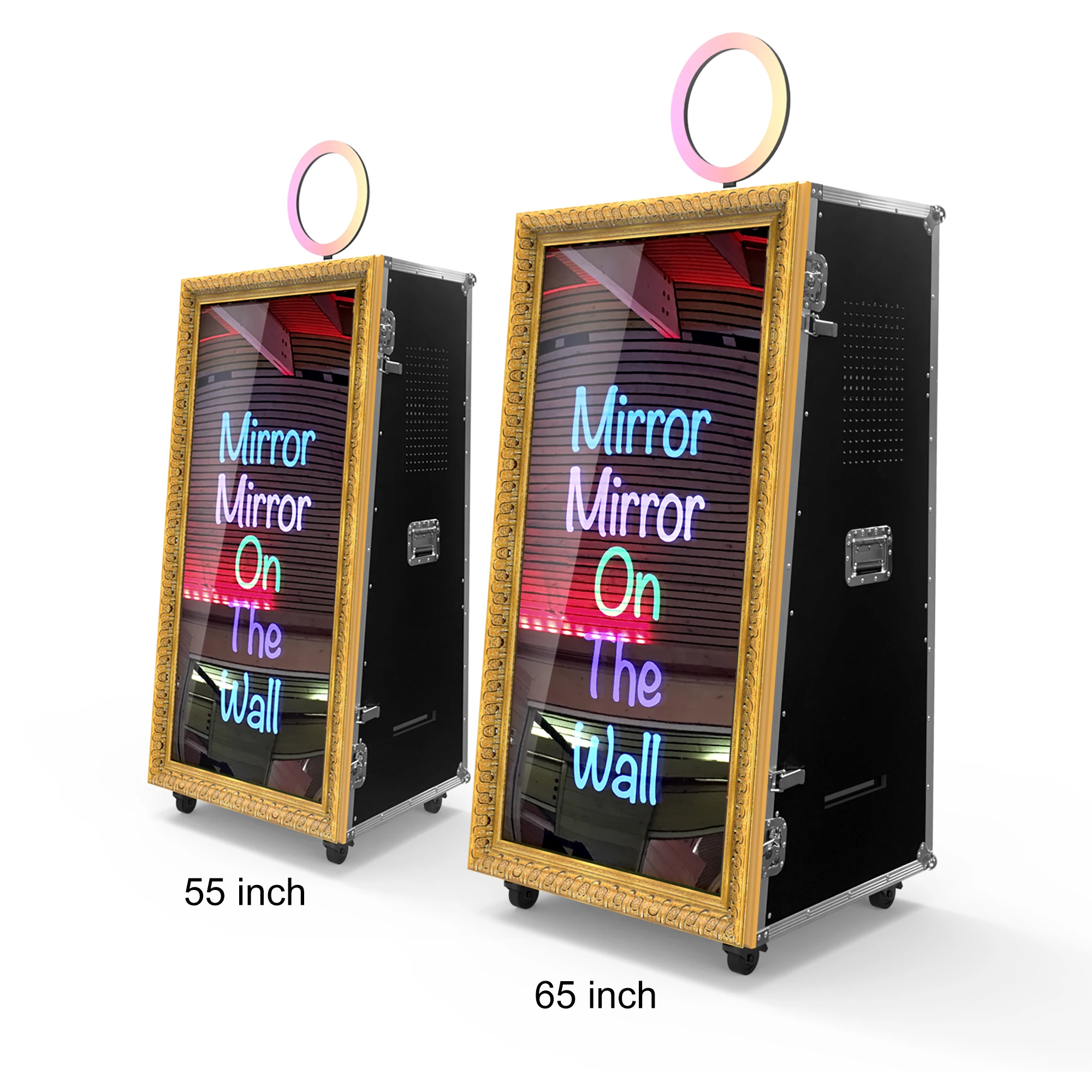 Hot Sale 1-Year Warranty Mirror Photo Booth Machine with Printer Camera Flight Case-Convenient and Practical
