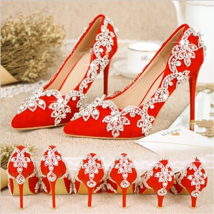 wholesale Sewing Rose Gold Beaded Rhinestone Crystal Bridal Dress Applique buckle clips