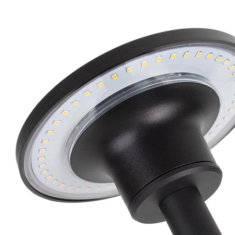 PL1653 LED 8W 100-240V PC Открытый сад Кнехт настенный светильник пейзаж Спайк свет сада