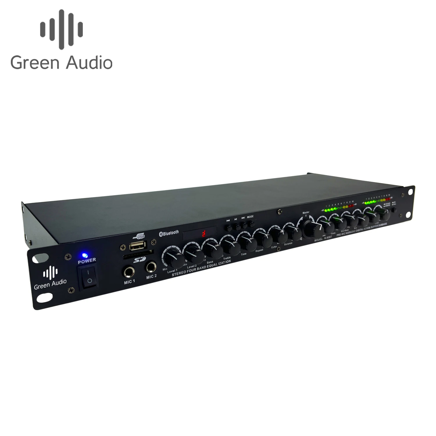GAX-95BT Enping новейший профессиональный kraoke пре-эффекты KTV Цифровой Аудио Эффект Эхо Процессор