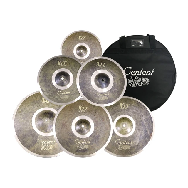 Raw Finish B20 100% handmade cymbals set for sale