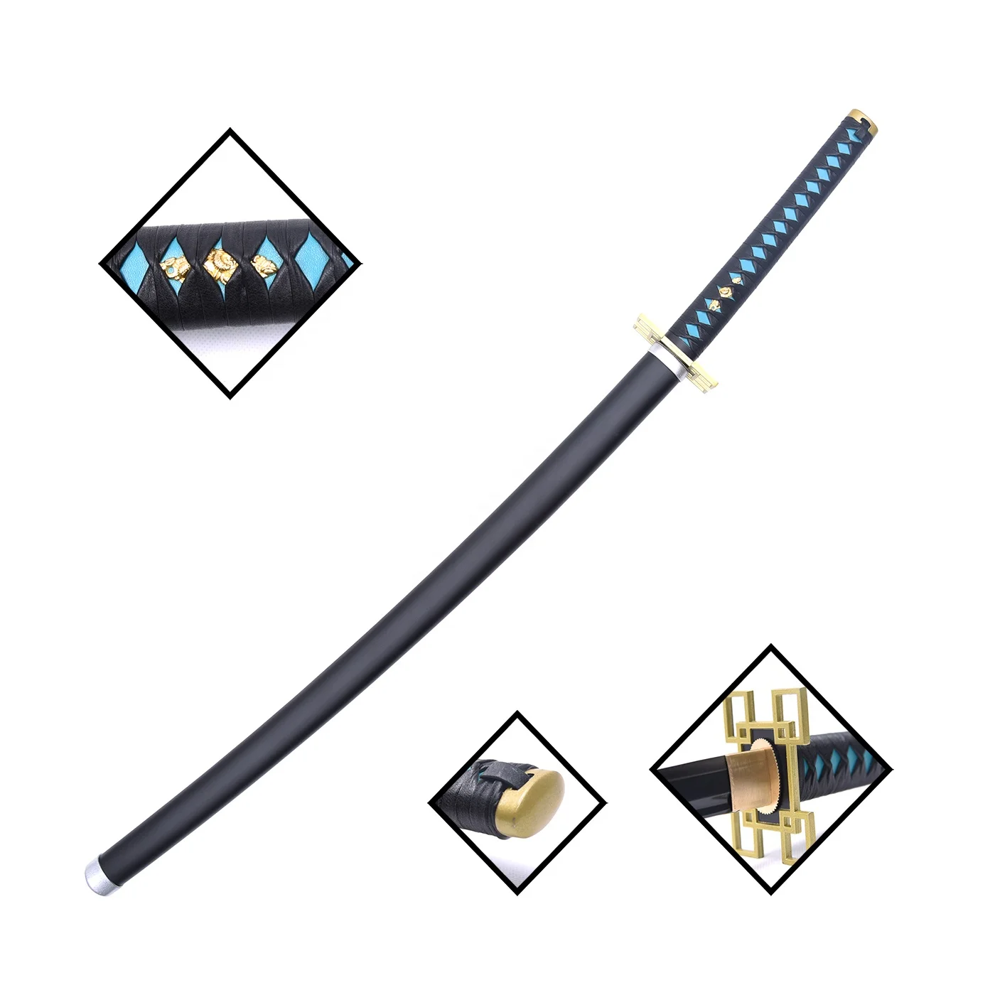 Version Latest Anime Sword Demon Slayer Tokitou Muichirou Cosplay Sword
