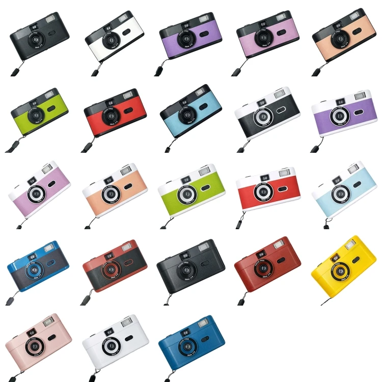 Best children Gift Retro Manual Reusable Film Kids Fun Photo Camera for Children without Film Toys Digital birthday Camera