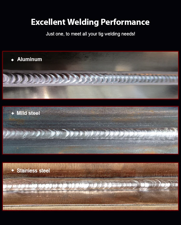 Multi process aluminum welding machine MASTERTIG 250AC AC/DC TIG