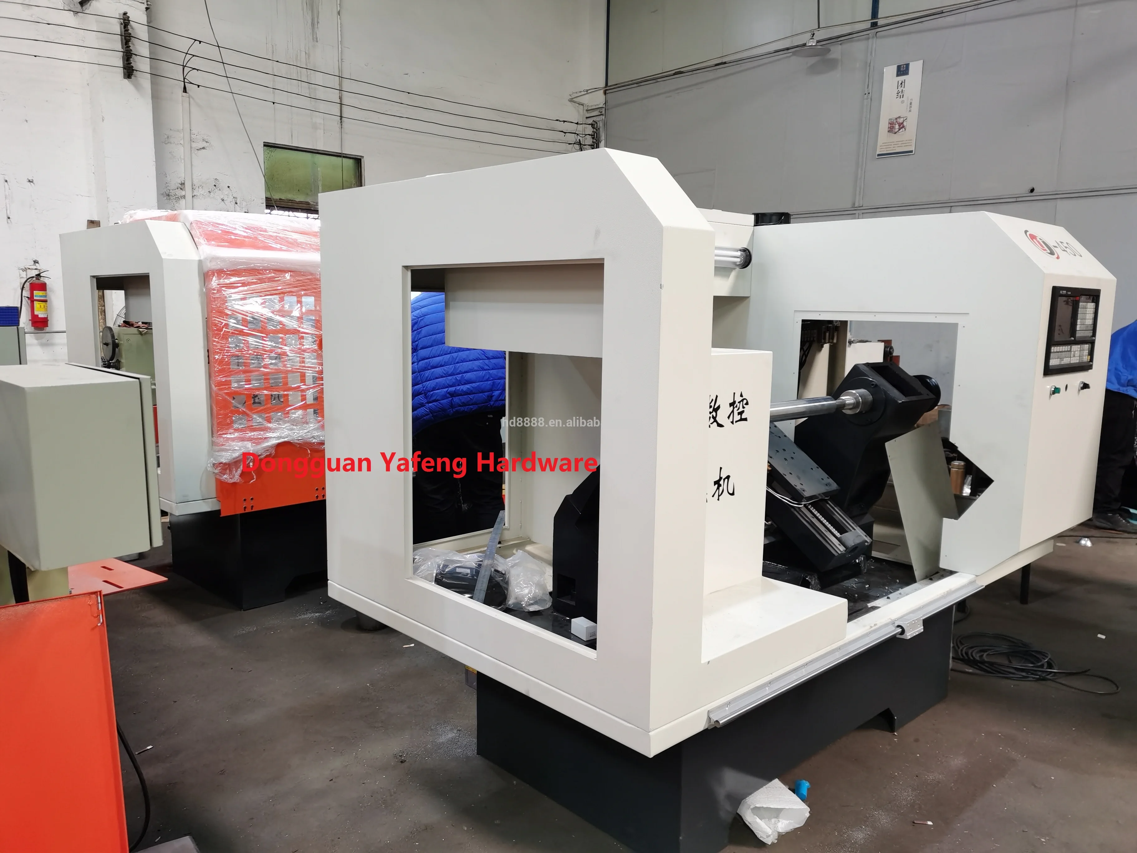 
Metal CNC Spinning Machine for Iron Copper Aluminum Stainless Steel Plate Cookware LED lighting 