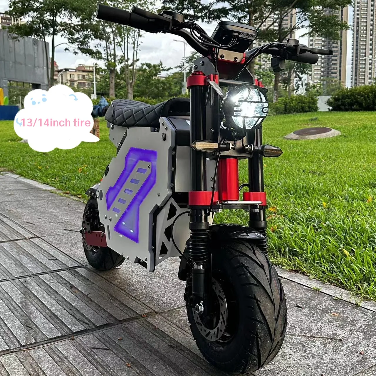 Новая модель Molo5 52V 60V 7000W 10000w электрический скутер 72v 13 дюймов шина e съемный аккумулятор с nfc и EBS