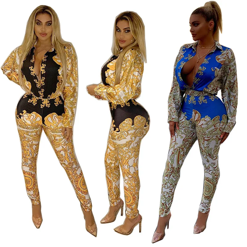 Newest Design High Quality Women Fashion Clothing 2021 Winter Ladies PU Leather 2 Piece Set Women Two Piece Set