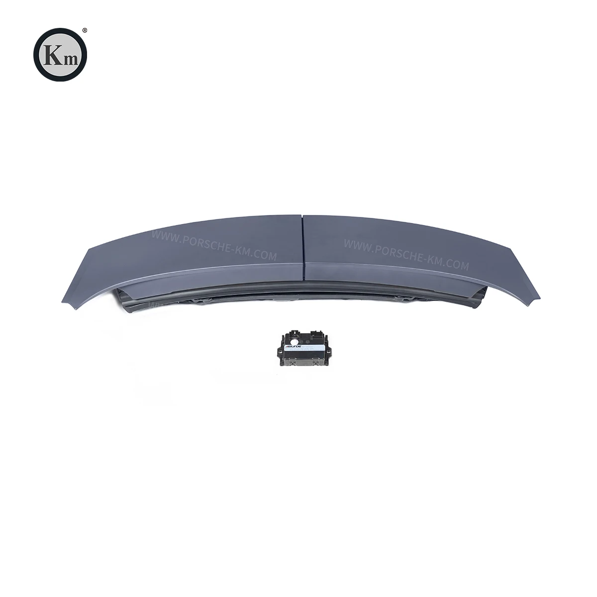 Электрический спойлер KM для Porsche panamera 971,1 2017-2020 года, верхнее крыло багажника, верхнее крыло, верхний спойлер, трехсекционный спойлер