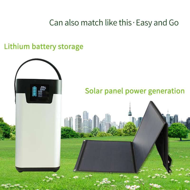 200Wh USB Type-C DC AC 200W Lithium Battery Bank 54000mAh Portable Power Station for portable power pack