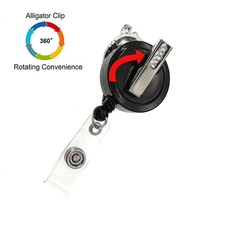 Lailina Mix Style Medical Series Nurse LPN CNA RT RN Nursing Student Badge Reel For Nurse Accessories Scrub Life Badge Holder