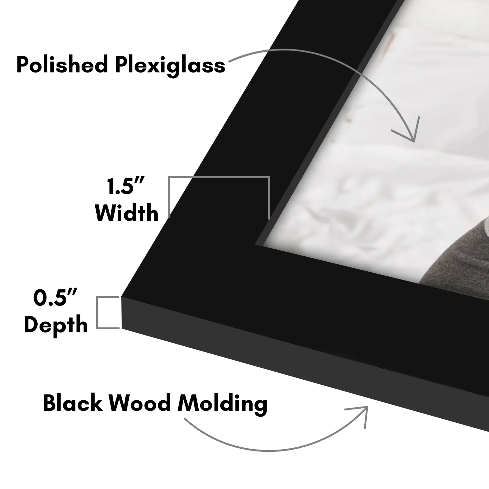 Free samples wooded photo frame Muti frame color with picture  frames For home decor
