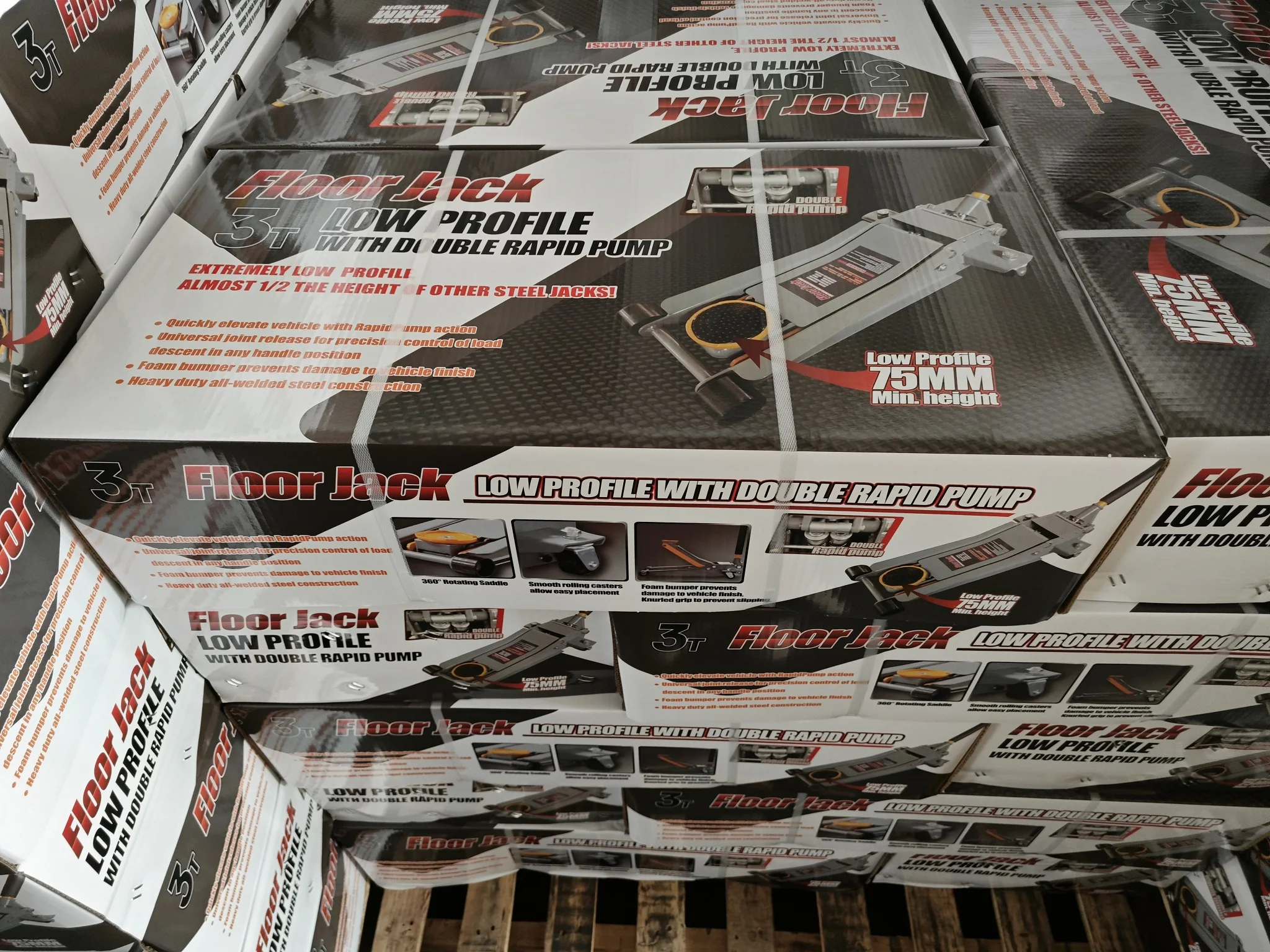 Cric Hydraulique 2TON 2.5TON 3TON Hydraulic Trolley Jack Automatic Car Lift Jack