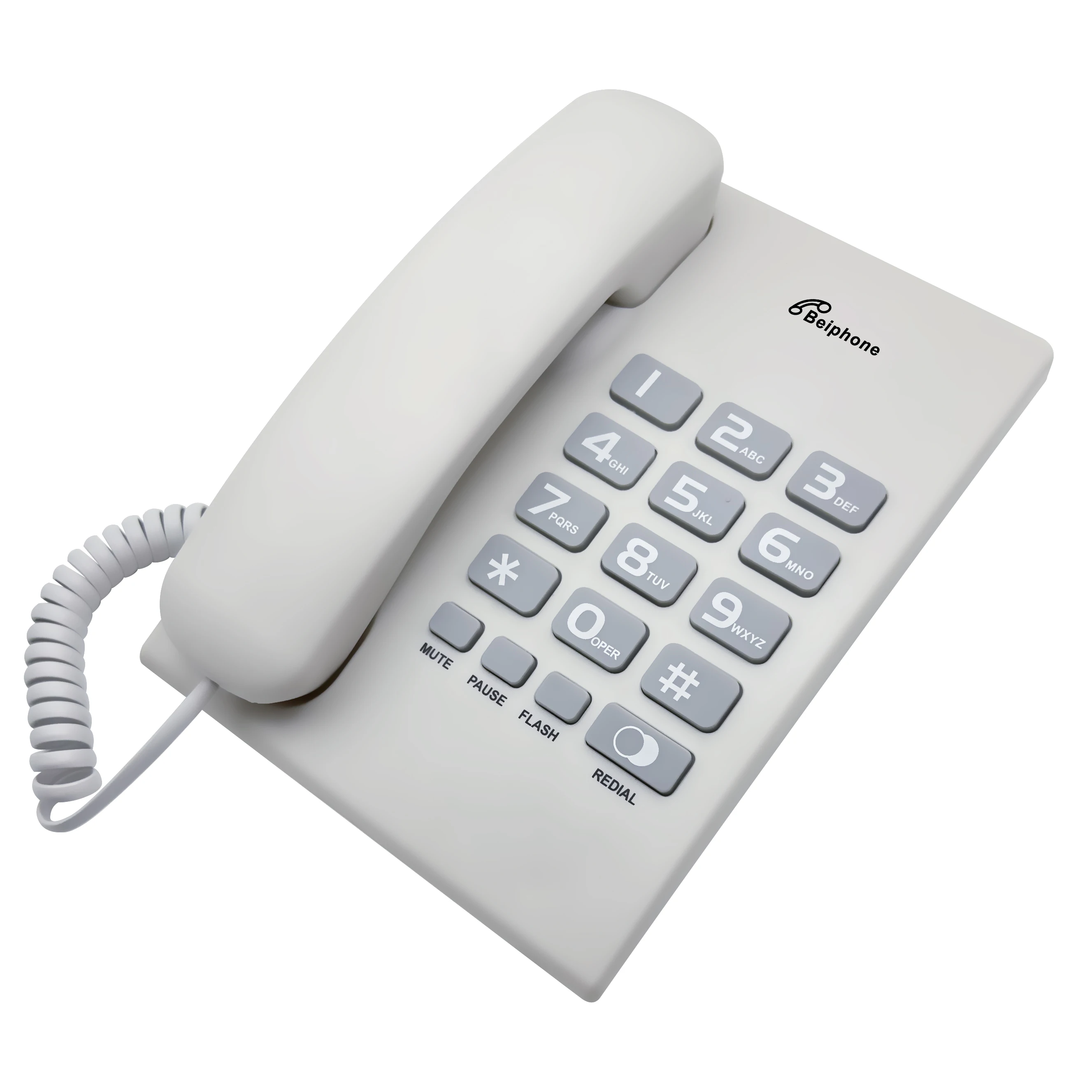Wired Office Home Hotel Multifunctional Wall mounted One-button dialing Landline phone Telephone
