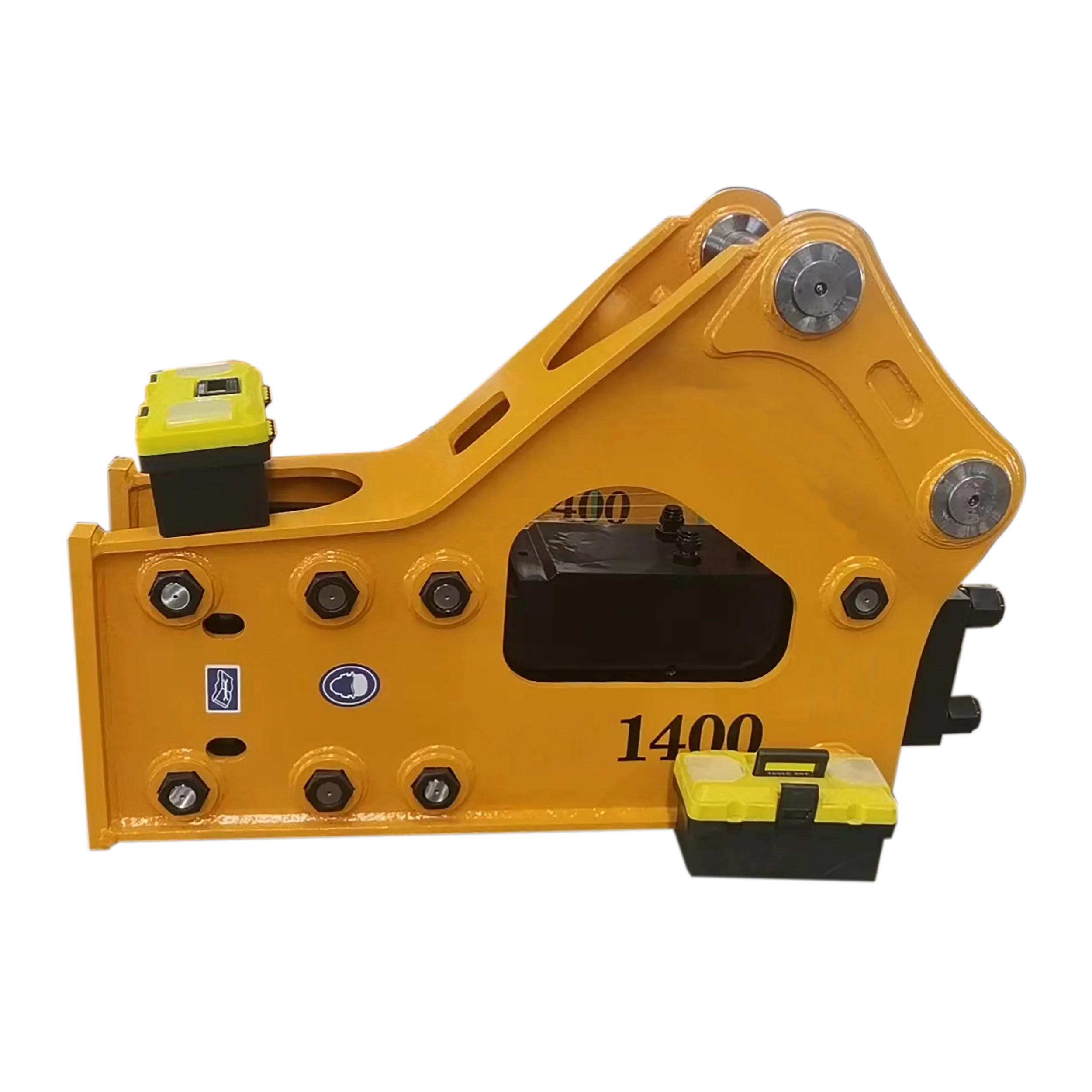 China brand 25 ton excavator silence type sb100 SB81 auto grease rock hydraulic concrete rock breaker hammer for 225 excavator