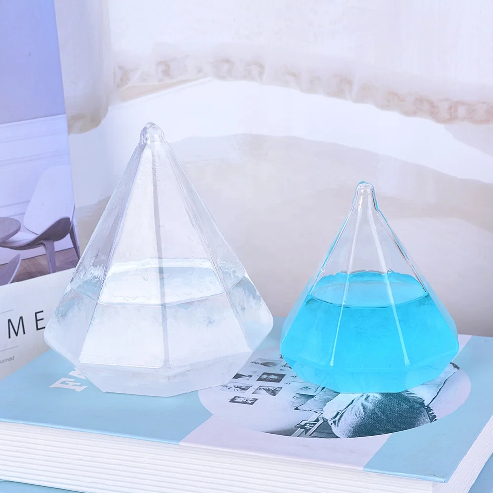 Weatherman Storm Glass Barometer Creative Forecast Nordic Style Decorative Weather Glass Station