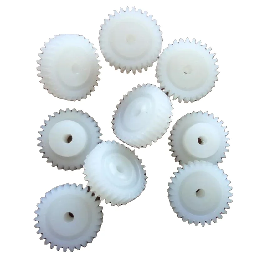 Customized Injection Molded Plastic Gears CNC Machined Plastic Gears