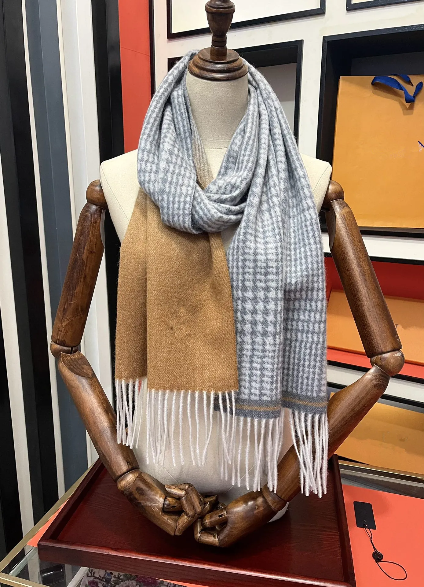 summer fashion scarf knitting pattern cashmere women winter designer scarves for lady