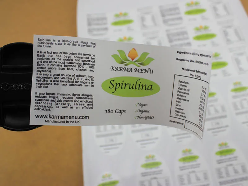 Printing adhesive electronic label sticker,permanent adhesive silver PET device label Roll Vinyl Silver Sticker Printing