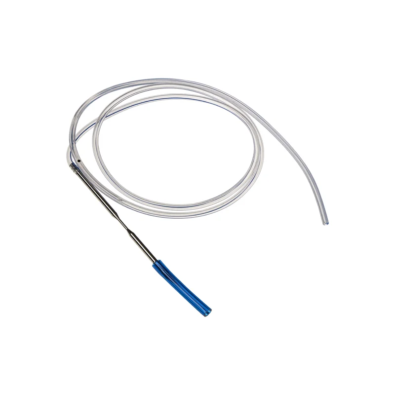 Medical Round Medical Wound Drainage System Chest Silicone Round Drainage Tube