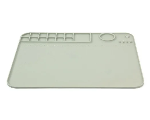 Silicone paint mat personalized custom art craft mat for kids lovely color dinning table water silicone paint mat