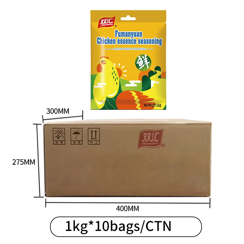 Shuanghui Fu Man Yuan chicken essence seasons 1KG commercial restaurant large package For Meat Snacks And Sauce