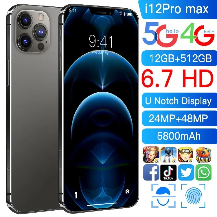  2021 mobile phones in dubai 12GB+512GB Octa Core CPU With Good