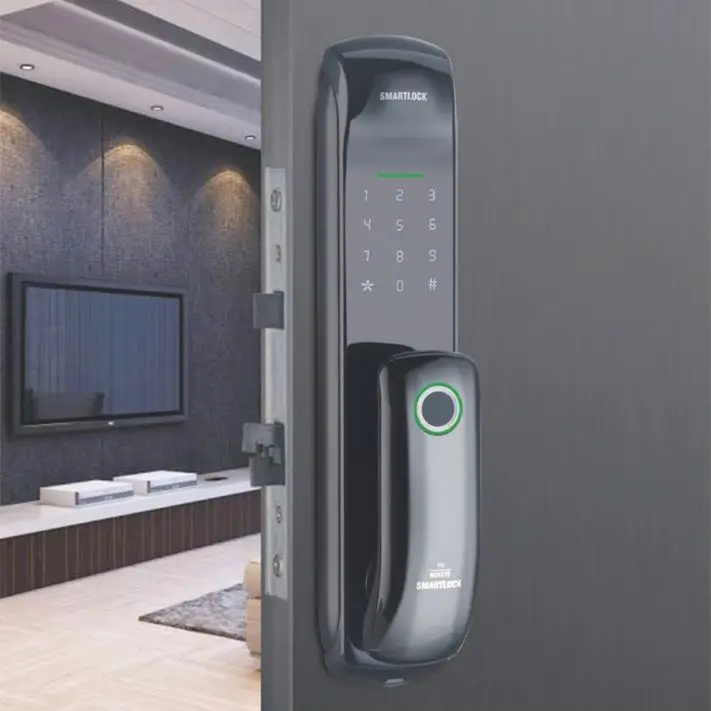 Professional intelligent digital wifi tuya door lock smart card lock smart lock door tuya fingerprint