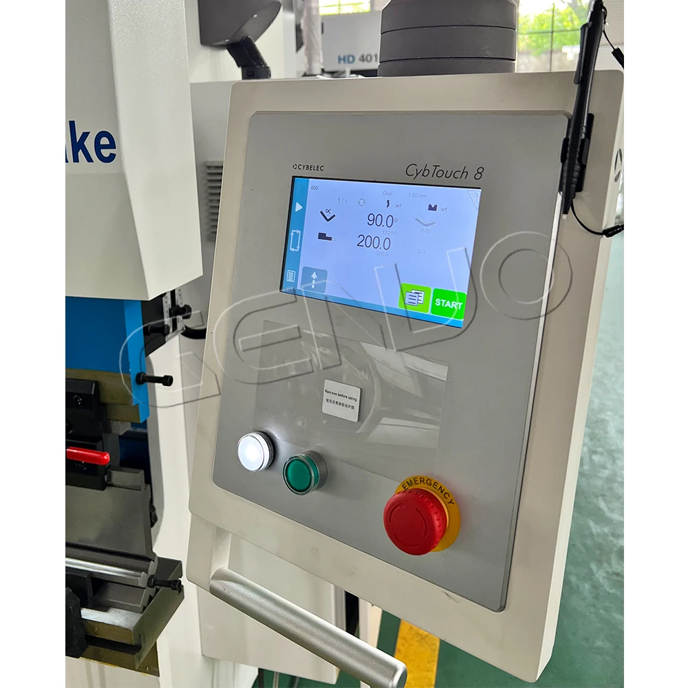 Durable Press Brake Cnc Controller Wc67k 63Ton 80Ton 100Ton Manufacturer Metal Sheet Bender Type