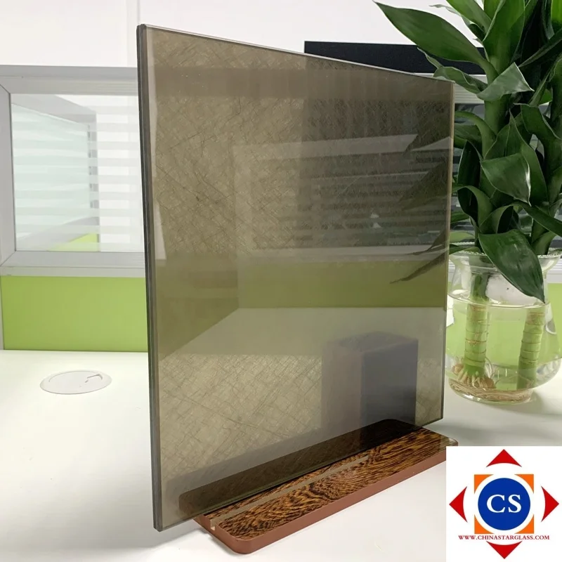 6.38-12.76mm etc.Fabric Laminated Glass for Interior Partition/Decoration/Office Partitions