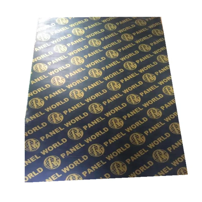 18mm Film Faced Plywood Sheet 4x8 6mm 9mm 12mm Laminated Plywood for Wooden Construction & Concrete Panels