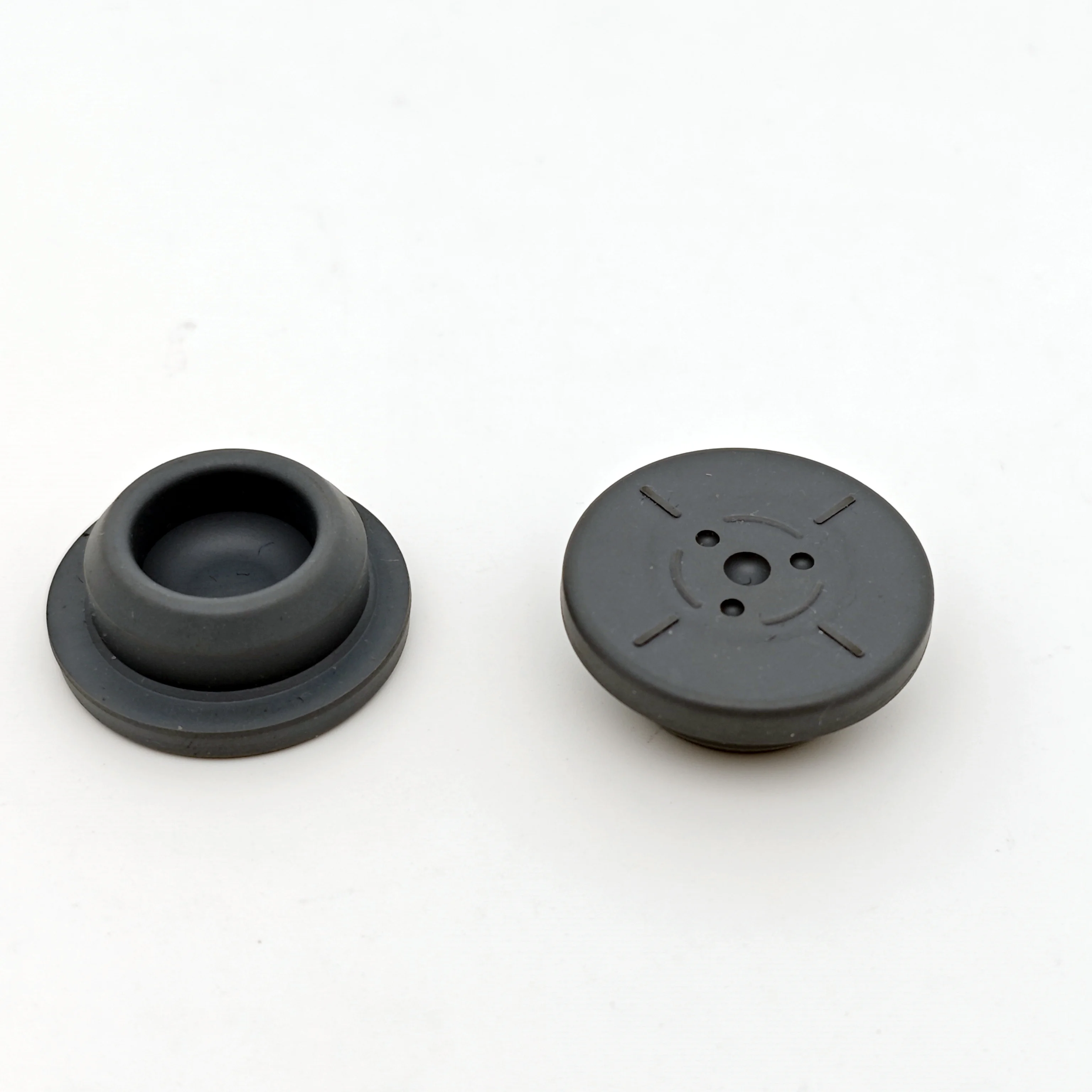 13mm 15mm 20mm grey rubber butyl stopper for medical glass vials