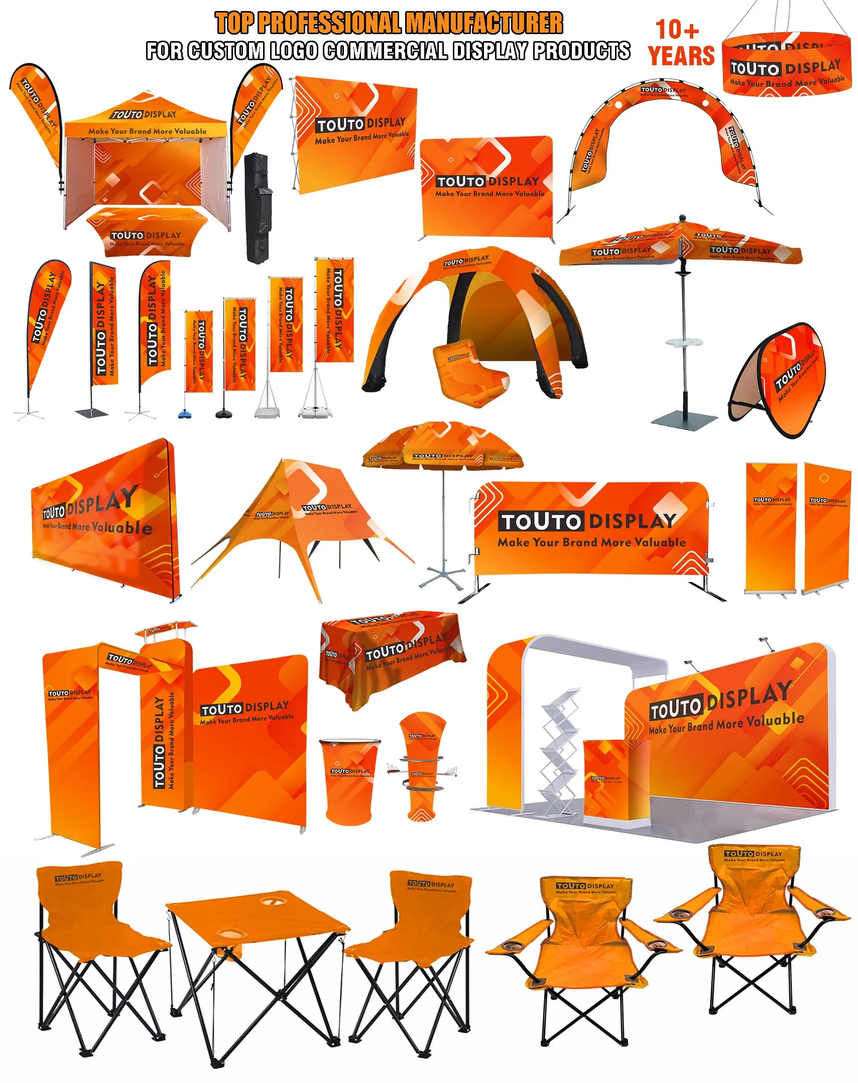 Custom Backdrop Stand Display