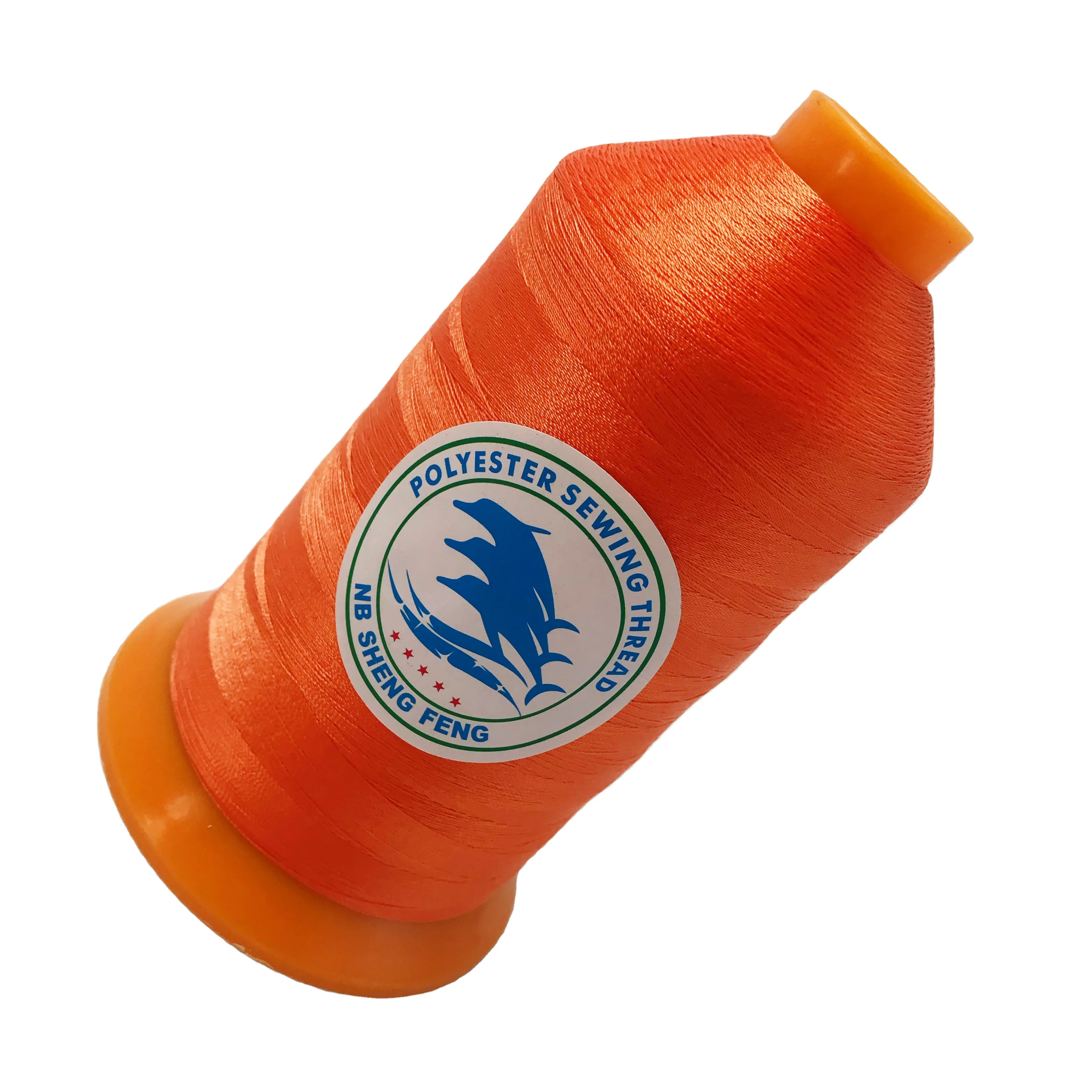 Manufacturer orange  120D/2 4000M  100% Polyester  Embroidery Thread