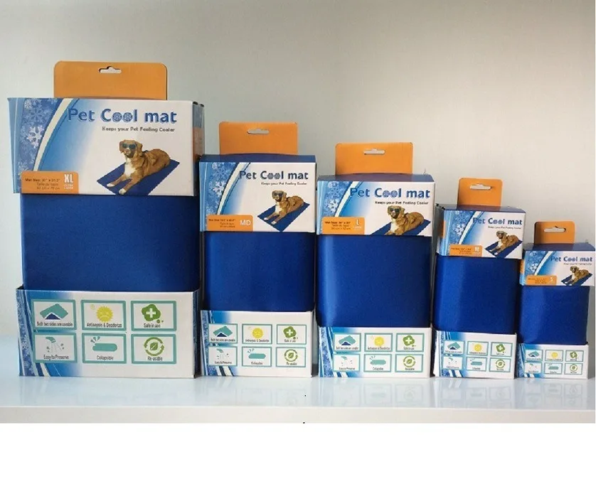 Kingtale Hot Sale Custom Pet Supplies Pressure Activated Pet Cooling Mat for Dogs