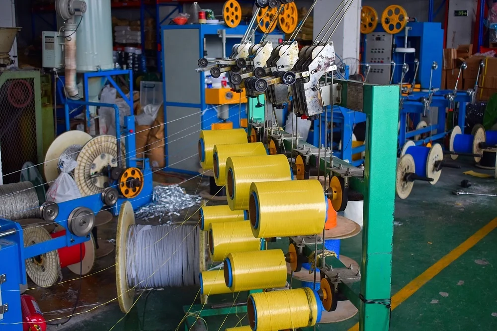 ROV cable 2x2x26AWG signal cat5 neutrally buoyant tether