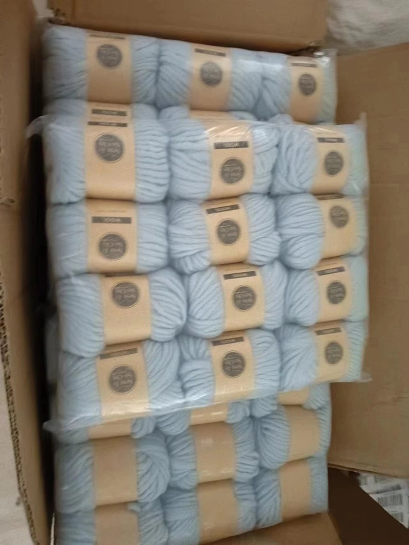 100% Merino Wool Soft Yarn Handkniting  30g  Ball Melange Yarn DIY