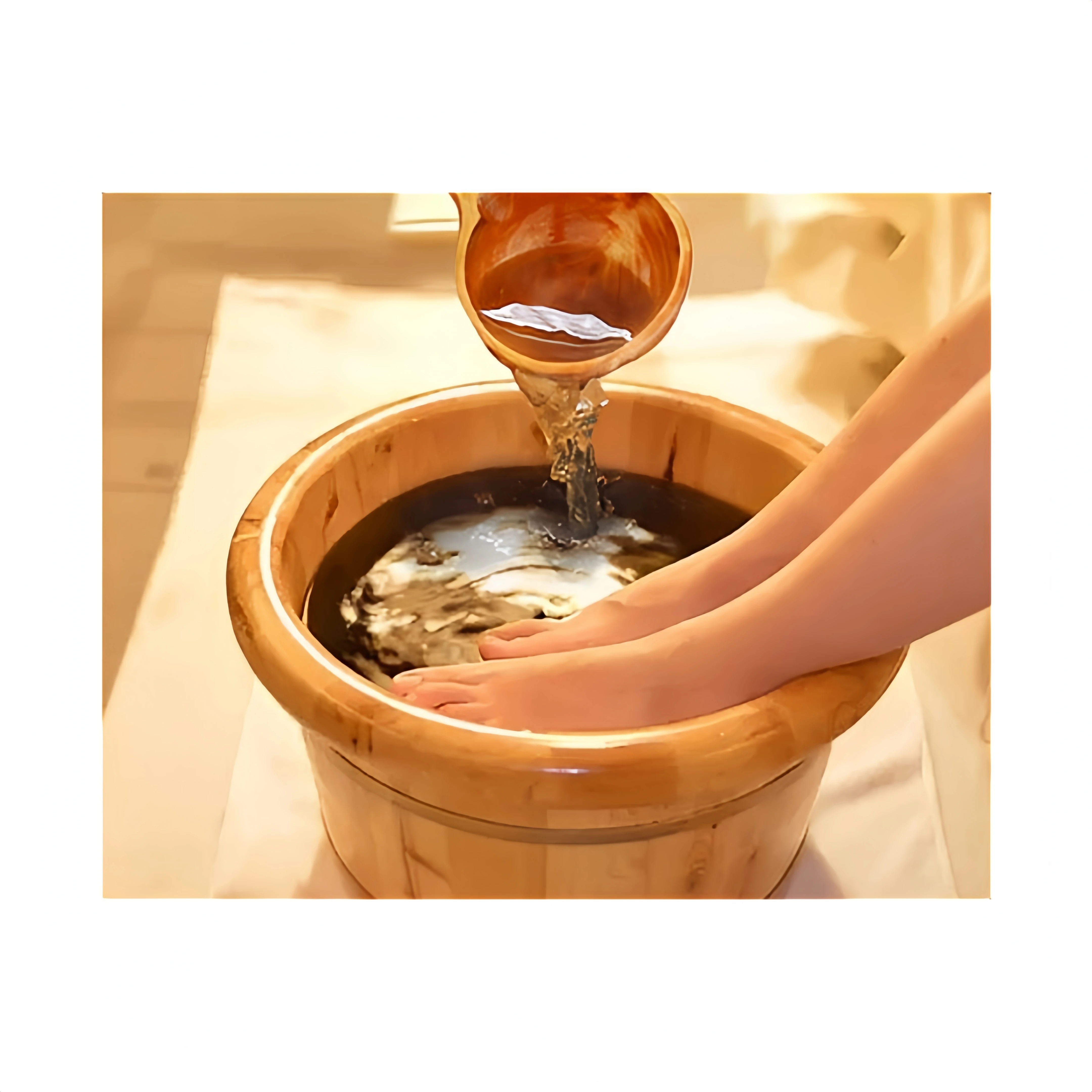 SIJI-QIAI Moxa foot bath bag/Pure Natural Moxa medicated bath package/Moxa leaf foot bath bag