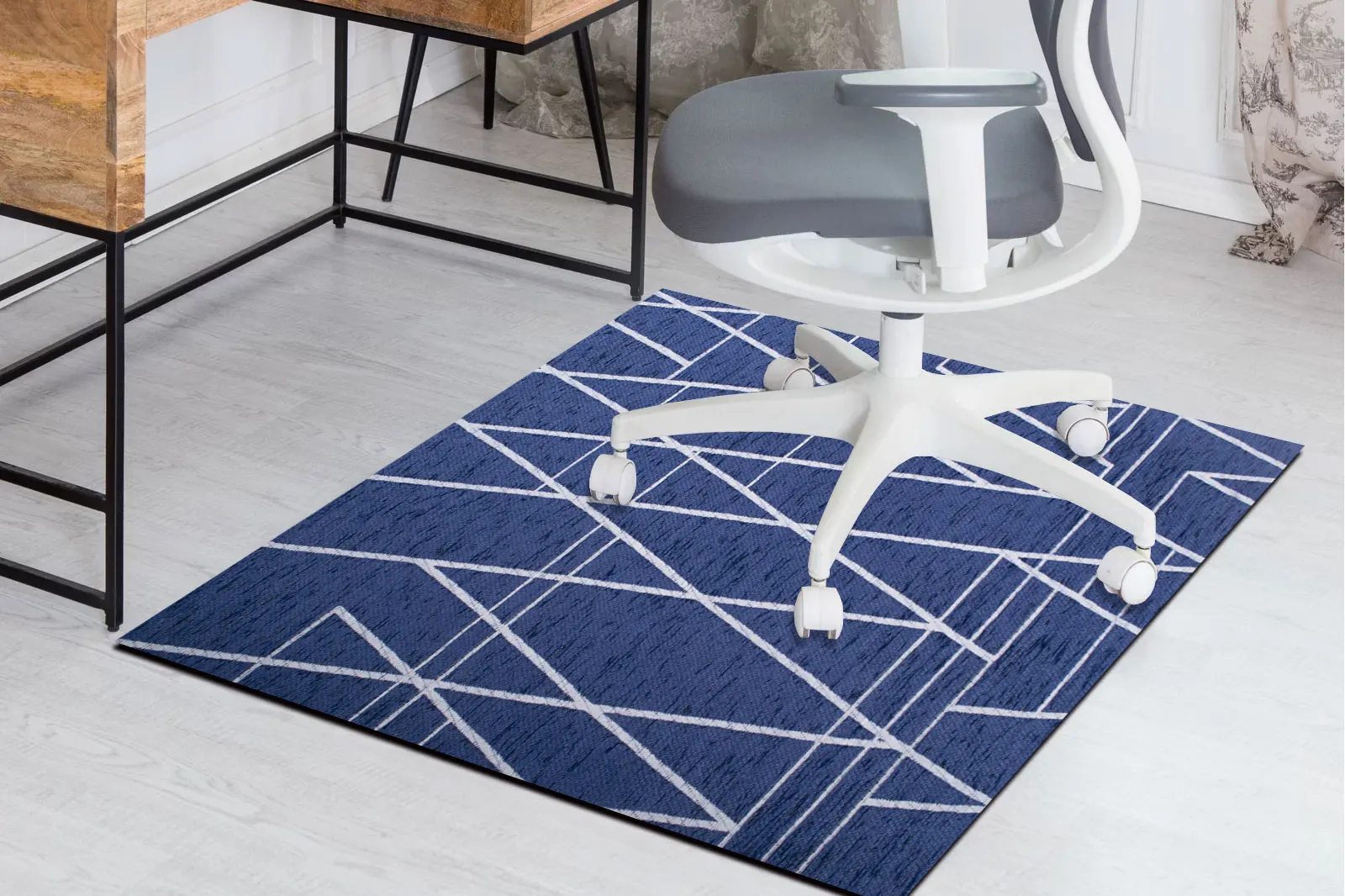 Desk Chair Mat for Hardwood Floor, Office Chair Mat for Rolling Chairs