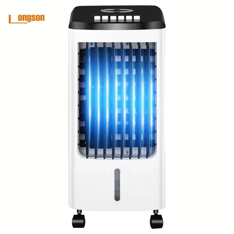 Ice Box Tower Fan, Bladeless Evaporative Water Room, Air Cooling Fan Air Coolers/