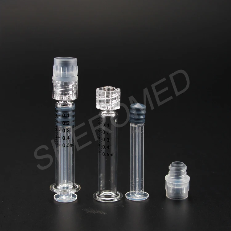 New Product Hot Selling Glass Syringe Packaging Filler Syringe