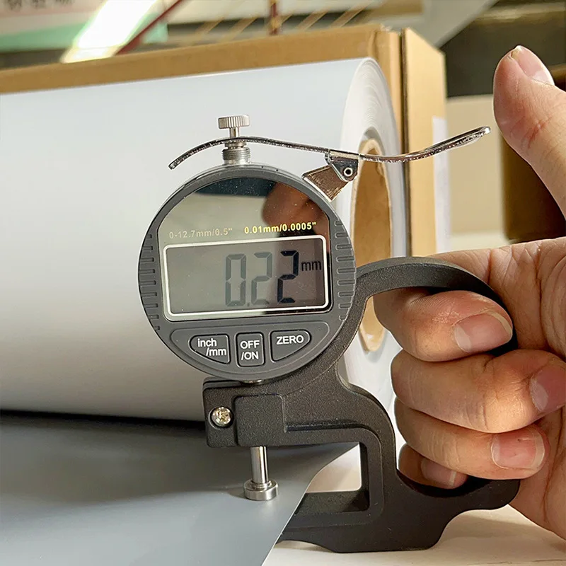Recyclable Outdoor Advertising 240g Eco-Solvent Grey Back PVC Film F for Poster Materials