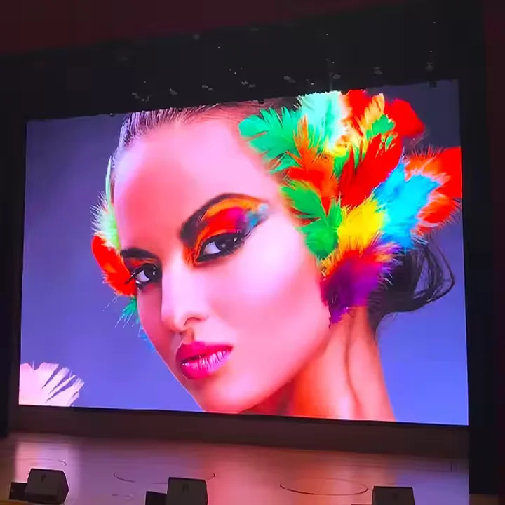 Indoor led displays screen panel P1.538 4k hd full color giant led module church dj video wall panel indoor  led display screen