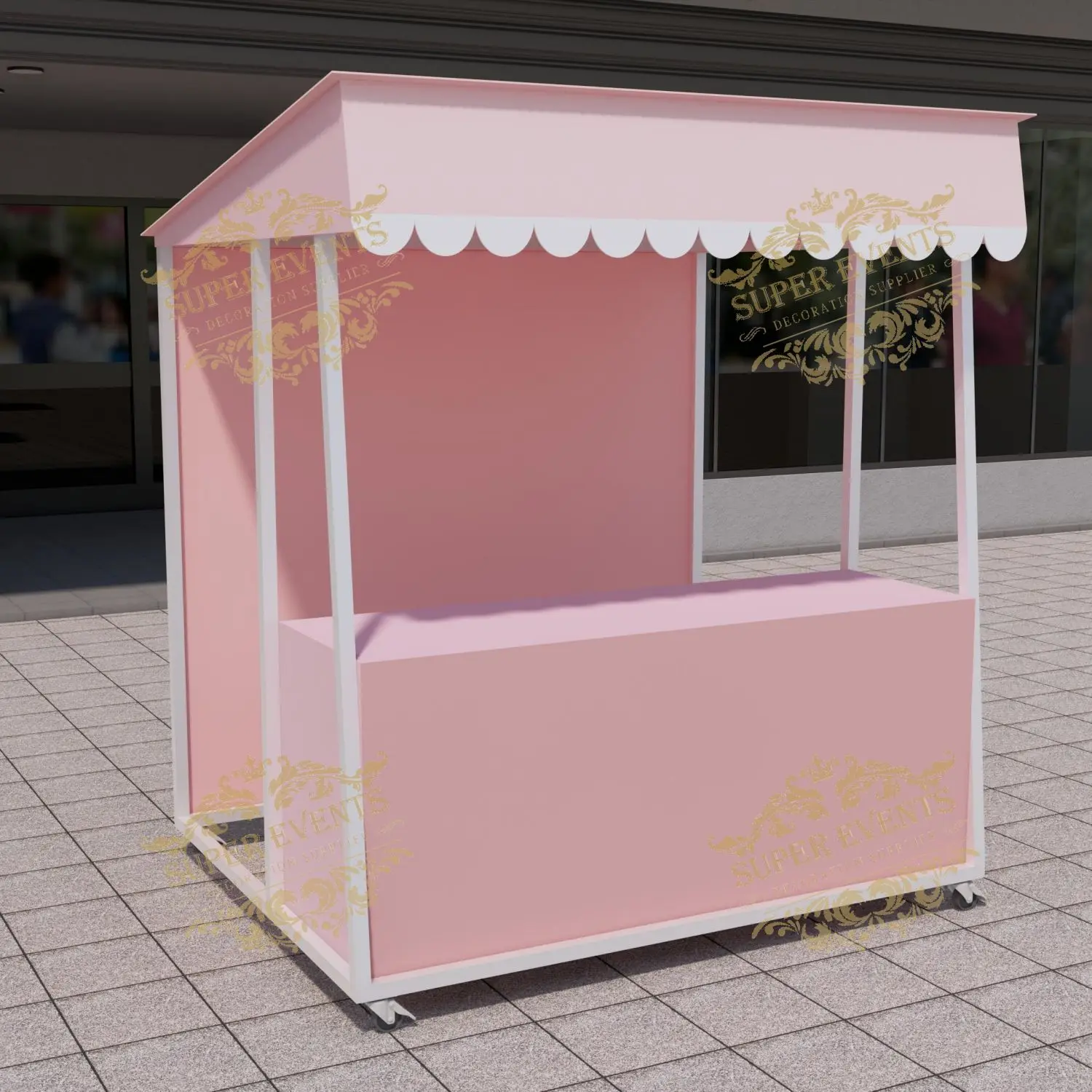 Artga Outdoor Mobile Promotion Activities Display Frame Tents Trellis Trade Show Kiosk Tent Commercial Exhibition Kiosk Booth