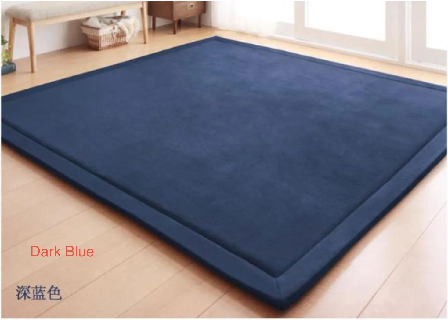 Super Soft Flannel Kids Play Tatami Mat in Rich Colors for Election