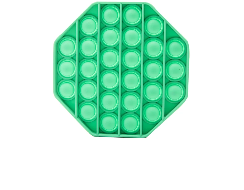 
Wholesale silicone squeeze push pop fidget toy sensory bubble kids Unzip toys 